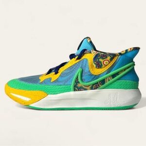 Nike Kyrie Multicolor Patterned Kids Sneakers.. Size 4Y